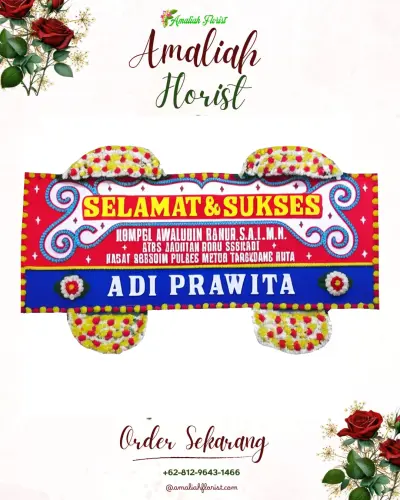 Karangan Bunga Ucapan Selamat di Probolinggo